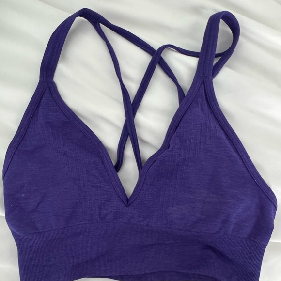 Purple Lululemon Sports Bra - Picture 1 of 2